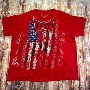 Y2K Tapout Signature Series Red Tee
Size XL Men’s